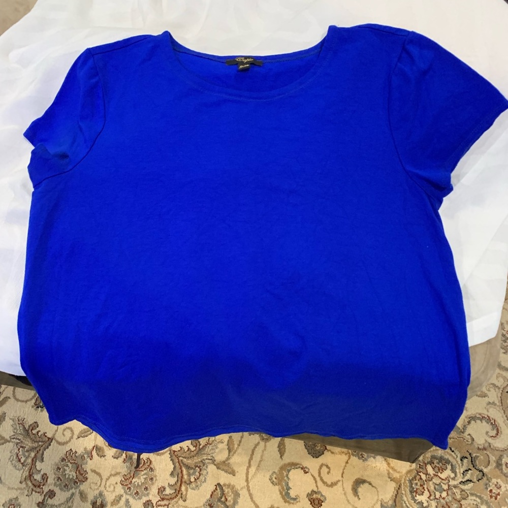 Gorgeous blue top